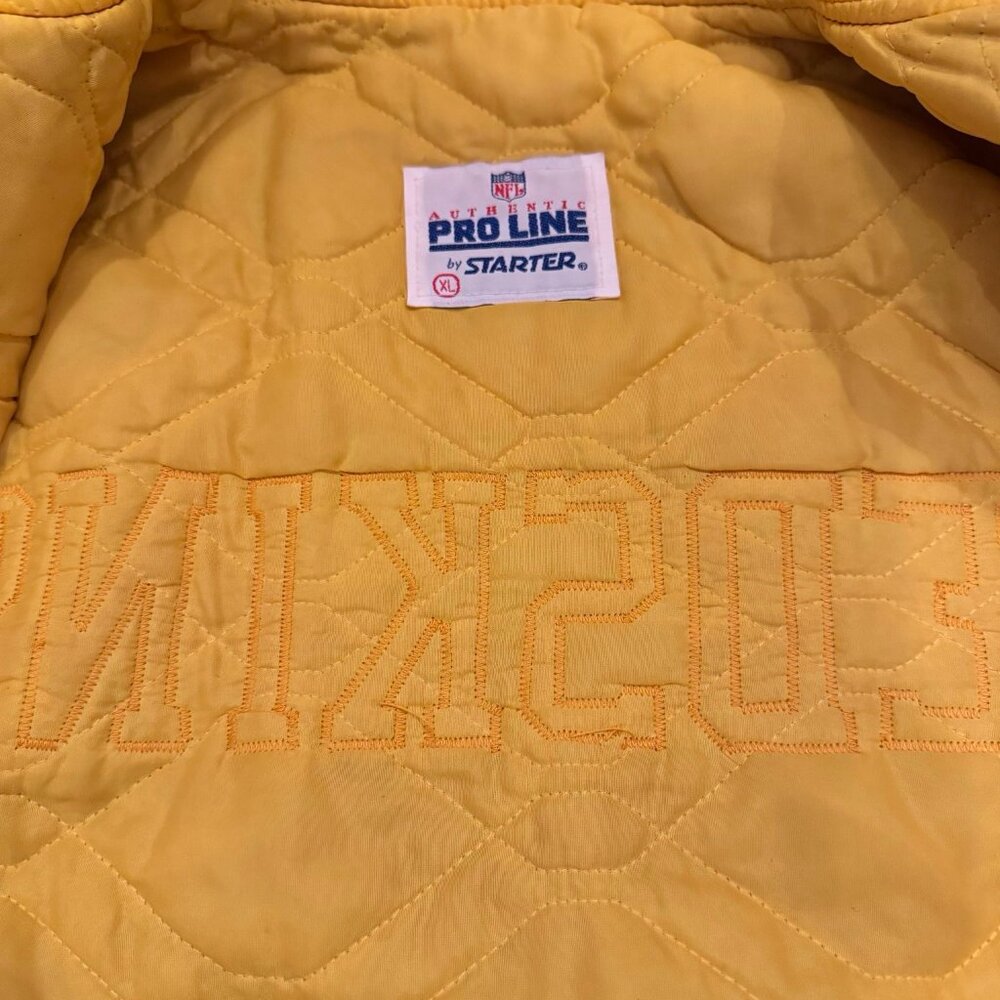 Starter Washington Redskins Vintage Satin Jacket XL - Picture 3 of 6